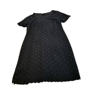 New with tags black eyelet dress 14W Ronni Nicole